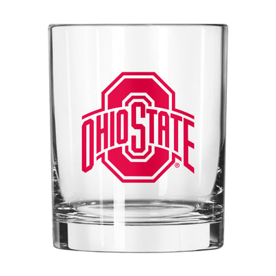 Ohio State 14oz Gameday Rocks Glass - Logo Brands