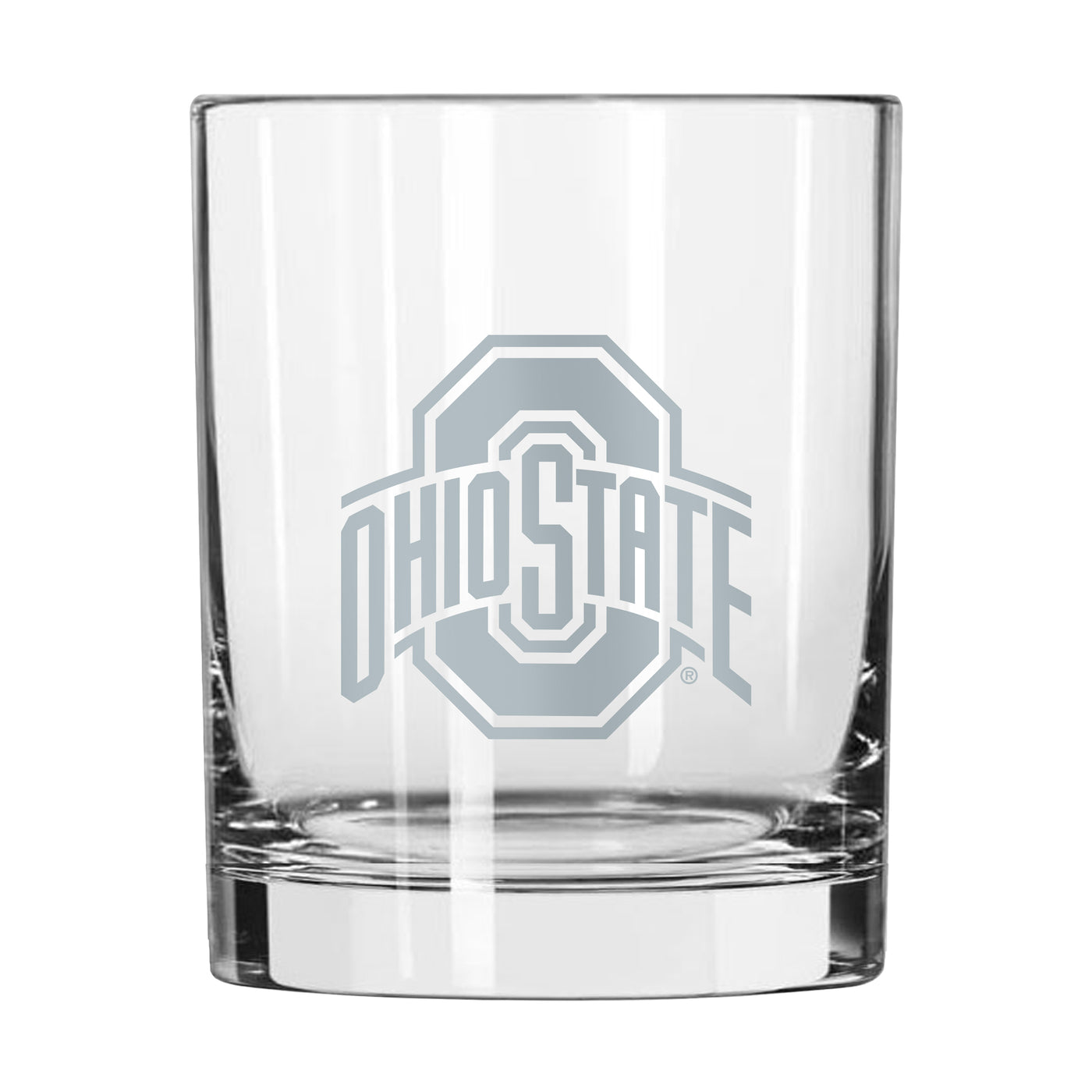 Ohio State 14oz Frost Rocks Glass - Logo Brands