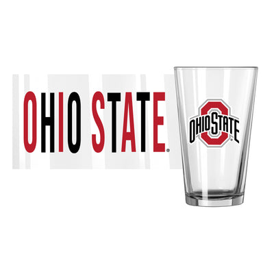 Ohio State 16oz Overtime Pint Glass