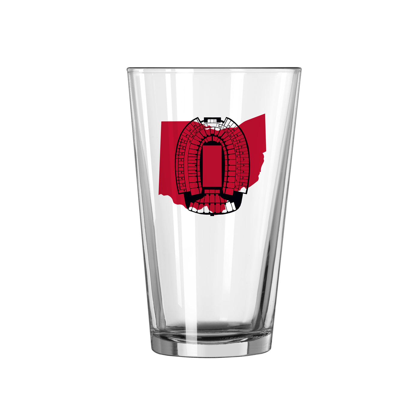 Ohio State 100th Anniversary 1 Color 16oz Pint Glass