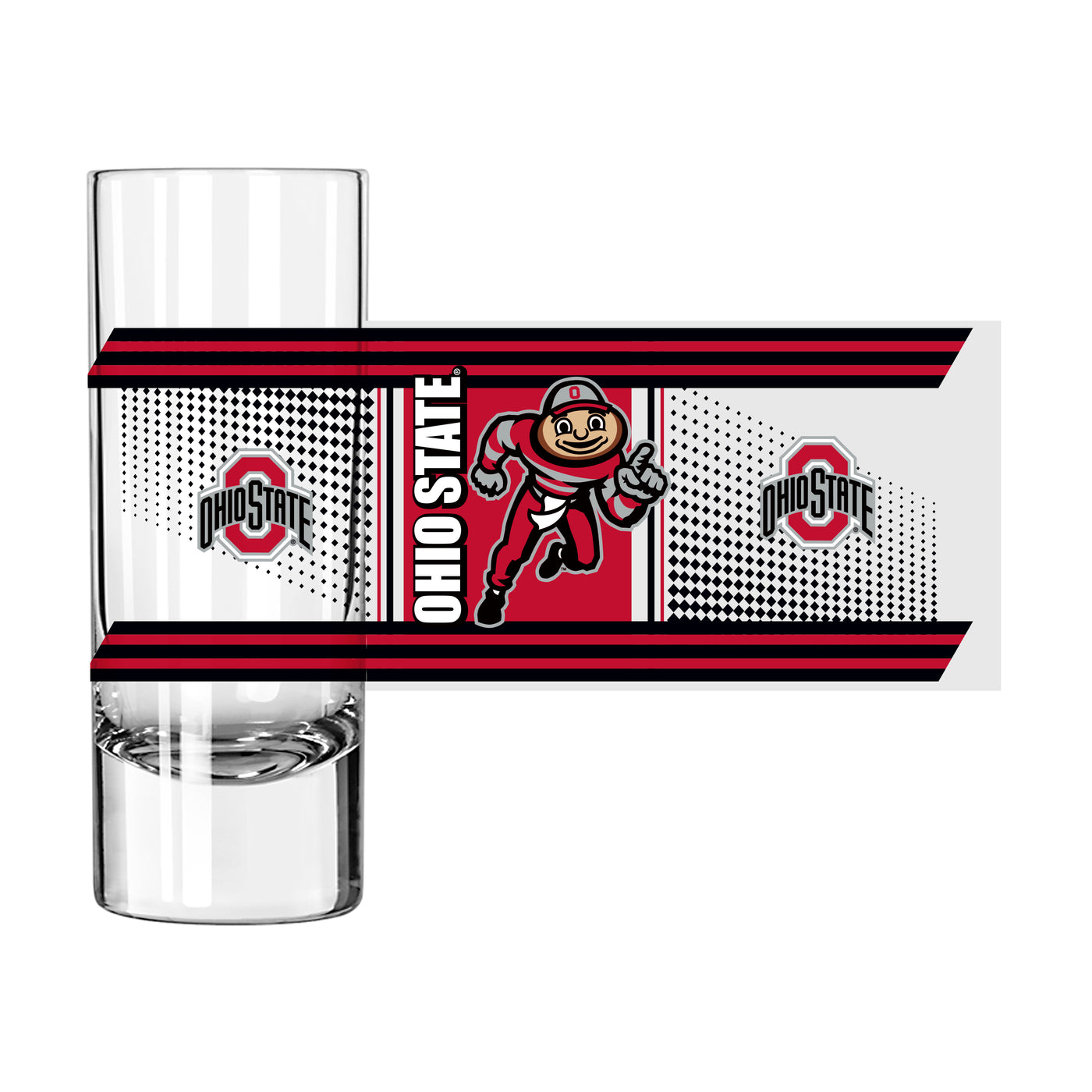 Ohio State 2.5oz Hero Shooter Glass
