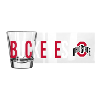 Ohio State 2oz Overtime Shot Glass - Logo Brands