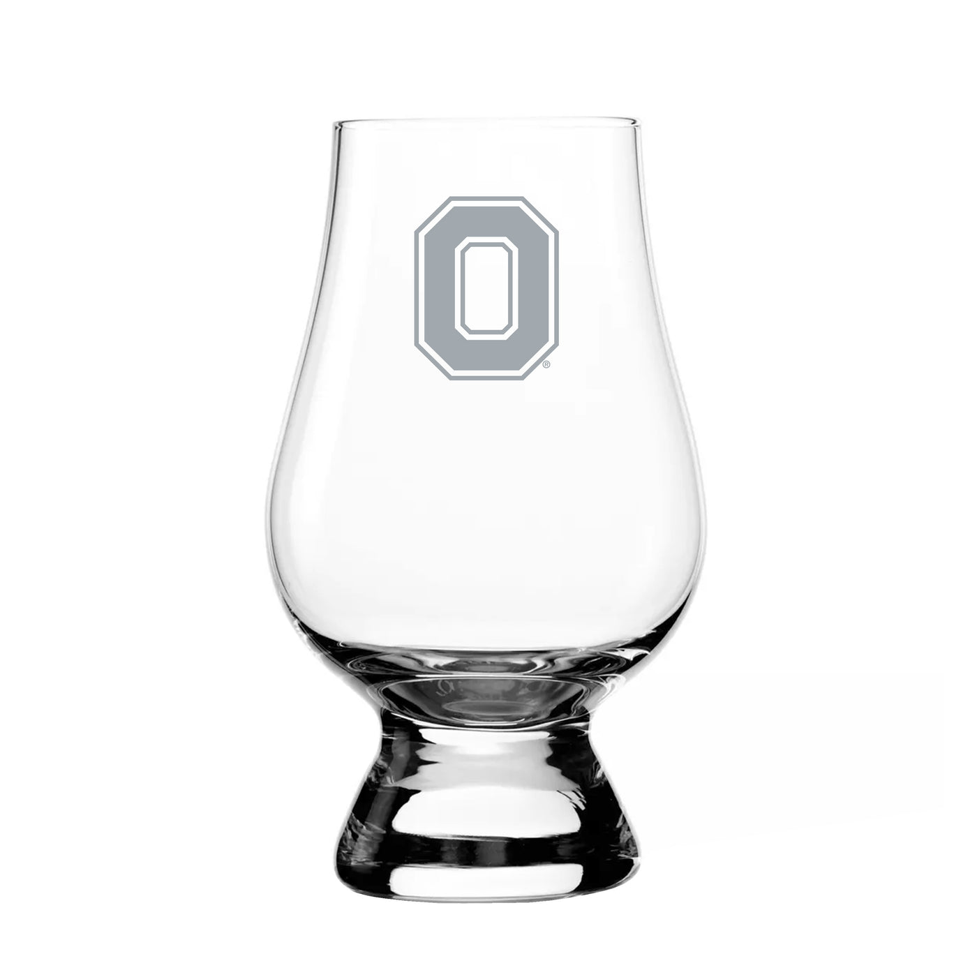 Ohio State 6oz Frost Logo Tulip Whiskey Glass