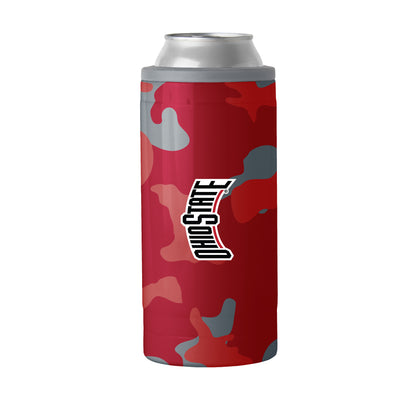 Ohio State Camo Swagger 12oz Slim Can Coolie