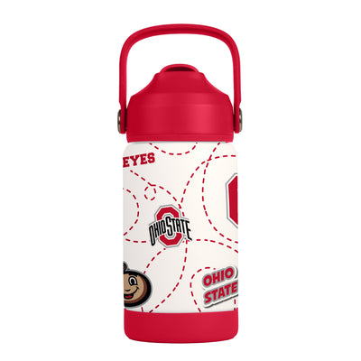 Ohio State 12oz Mascot SS Kids Bottle