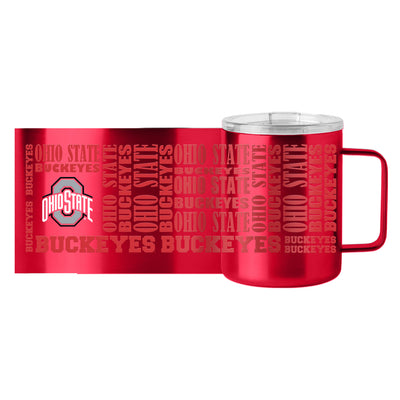 Ohio State 15oz Replay Stainless Steel Mug