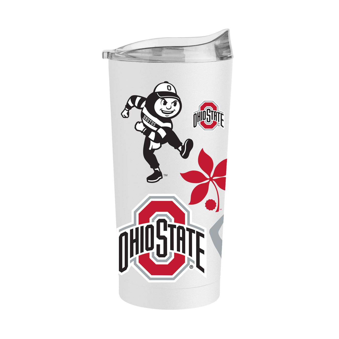 Ohio State 20oz Team Logos Powder Coat Tumbler