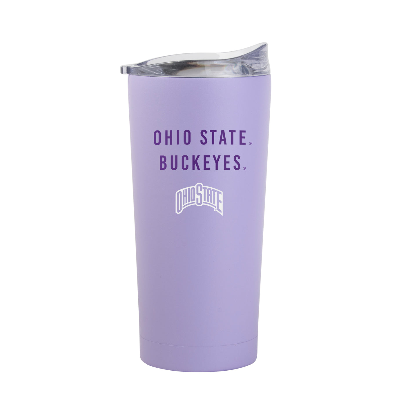 Ohio State 20oz Tonal Lavender Powder Coat Tumbler