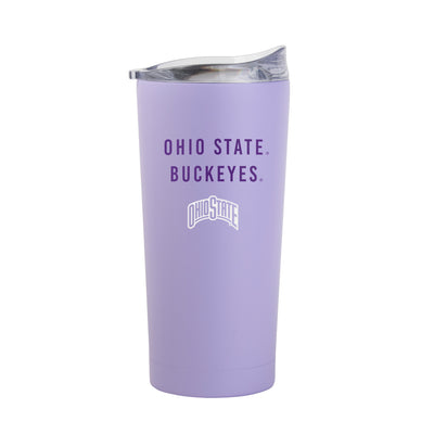 Ohio State 20oz Tonal Lavender Powder Coat Tumbler