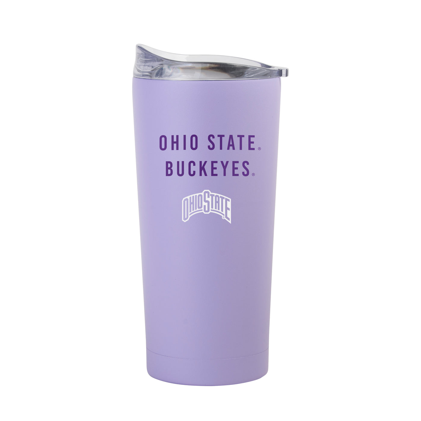 Ohio State 20oz Tonal Lavender Powder Coat Tumbler