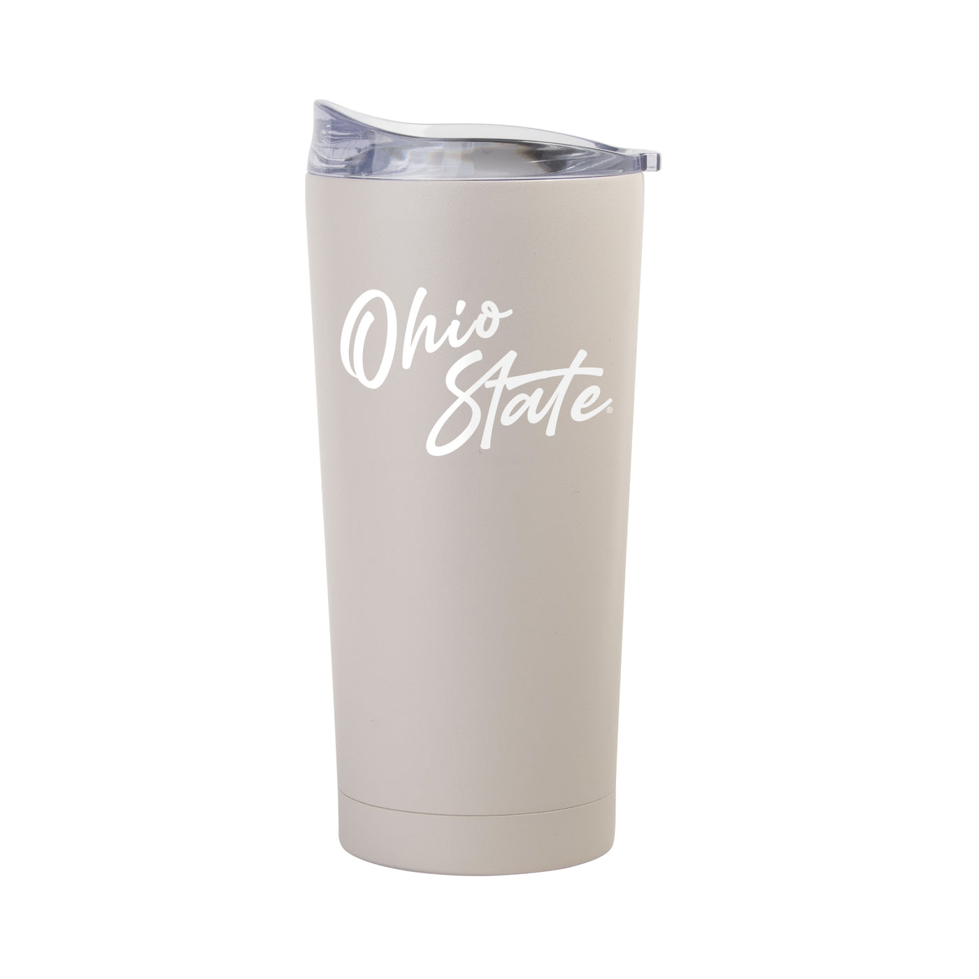 Ohio State 20oz Script Ohio State Sand Powder Coat Tumbler