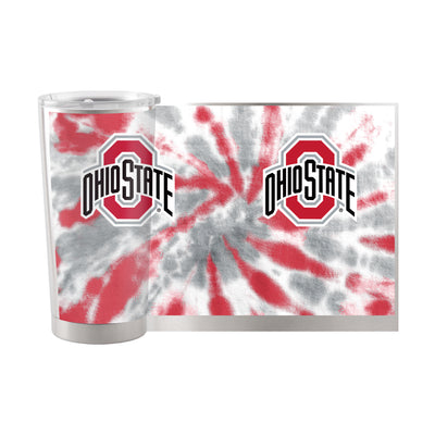 Ohio State 20oz Tie Dye Stainless Steel Tumbler