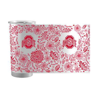 Ohio State 20oz Botanical Stainless Steel Tumbler