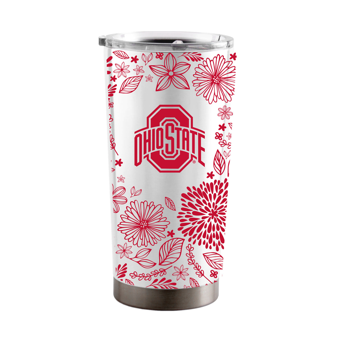 Ohio State 20oz Botanical Stainless Steel Tumbler - Logo Brands