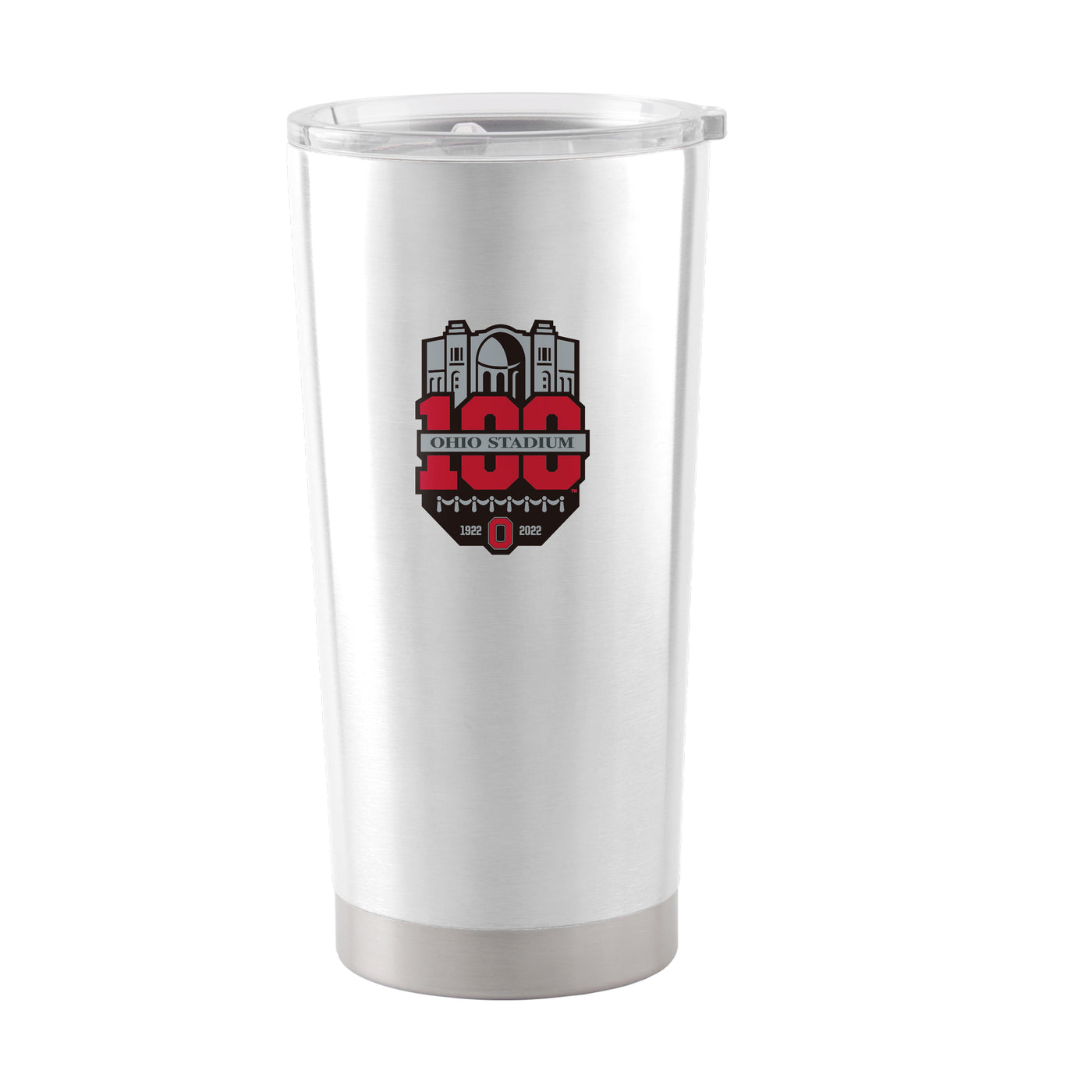 Ohio State 100th Anniverary White 20oz Stainless Tumbler