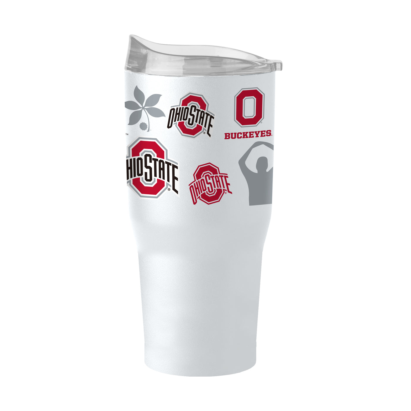 Ohio State 30oz Team Logos Powder Coat Tumbler