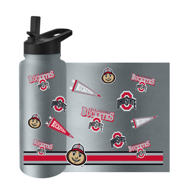 Ohio State 34oz TJX Native Quencher Bottle