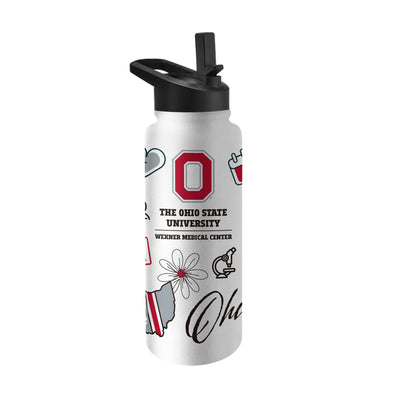 Ohio State Wexner Medical Center 34oz Native Quencher Bottle