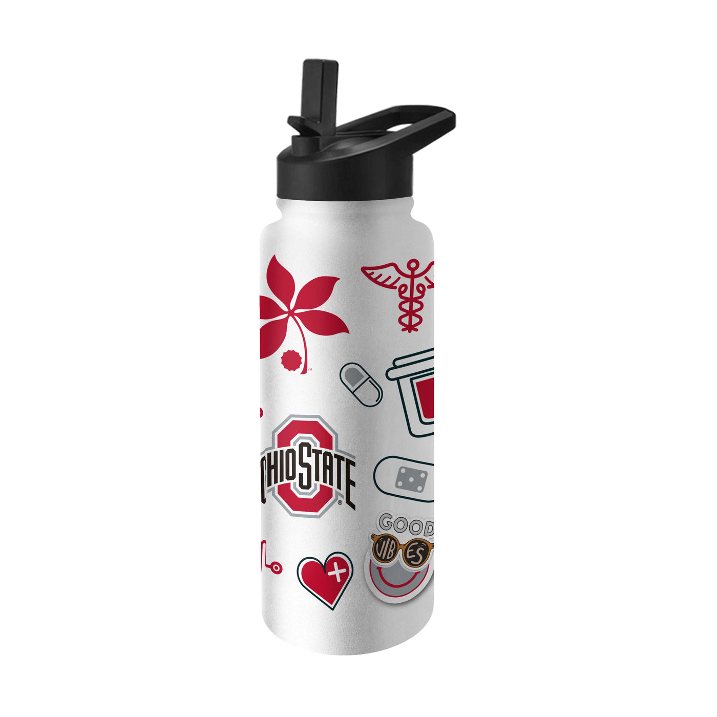Ohio State Wexner Medical Center 34oz Native Quencher Bottle