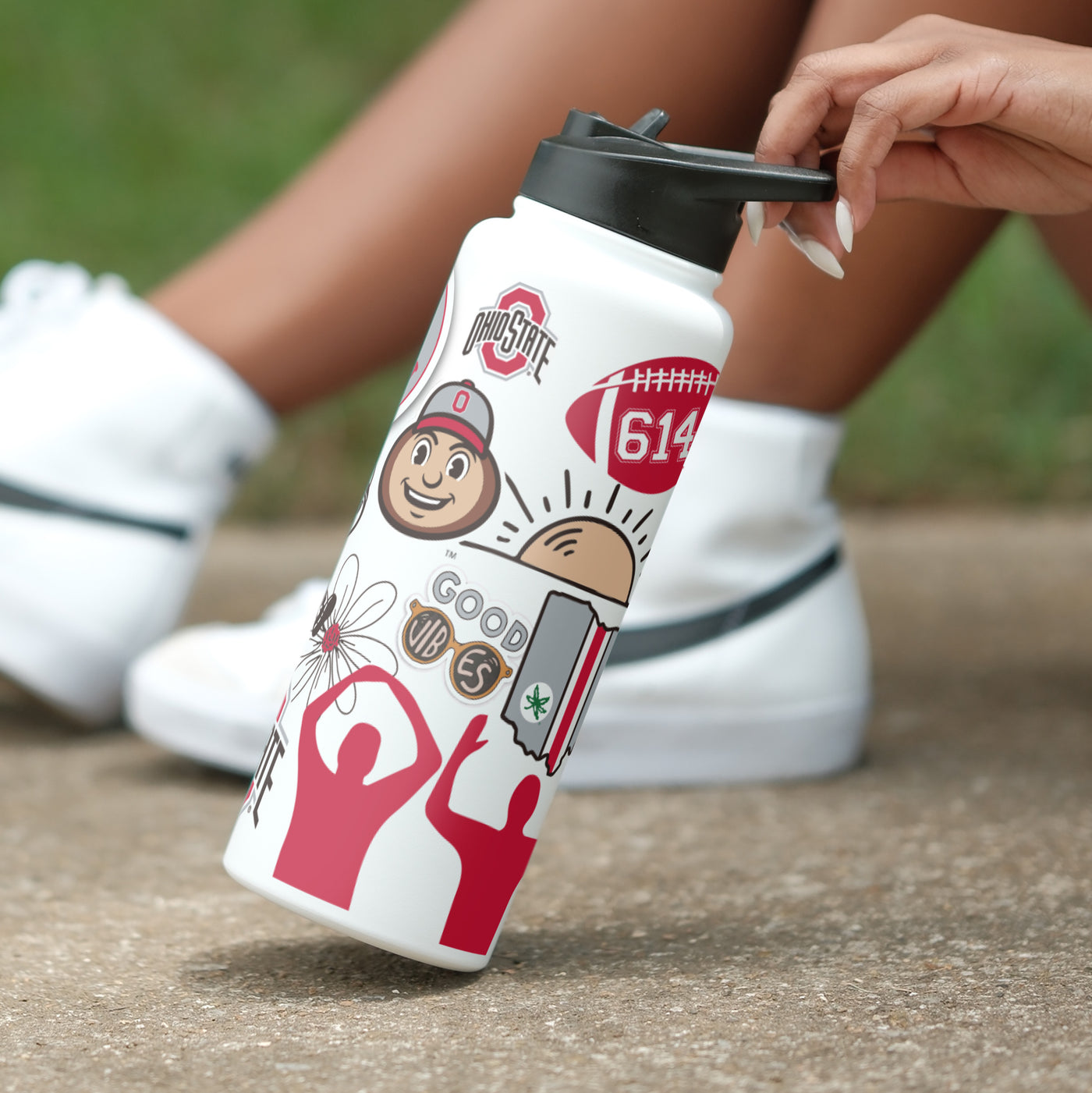 Ohio State 34oz Native Quencher Bottle