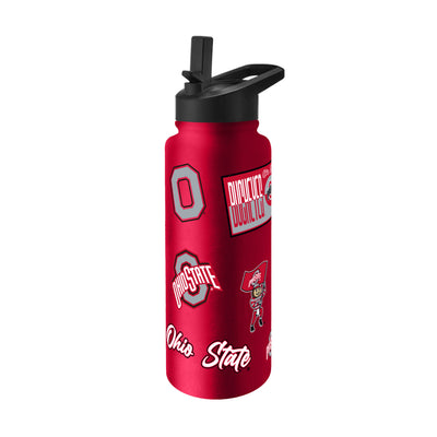 Ohio State 34oz Dreamweave Quencher Bottle