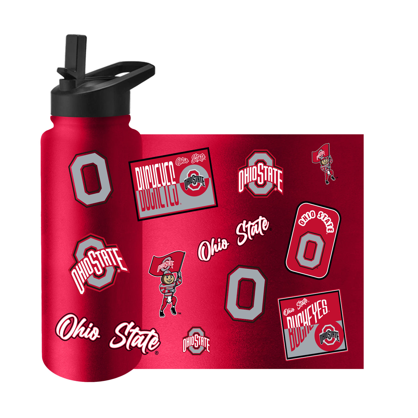 Ohio State 34oz Dreamweave Quencher Bottle