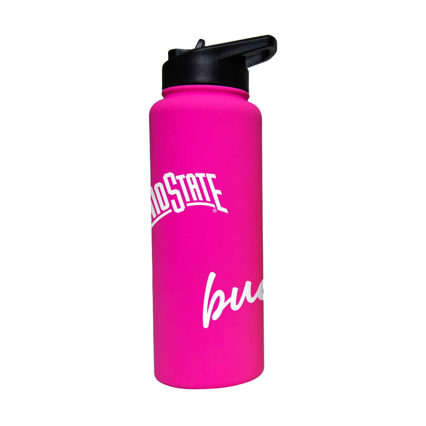 Ohio State 34oz Electric Bold Soft Touch Quencher