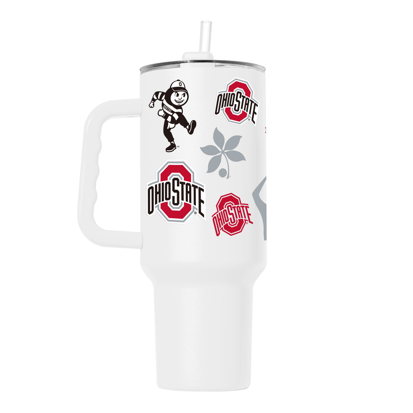 Ohio State 40oz Team Logos Powder Coat Tumbler