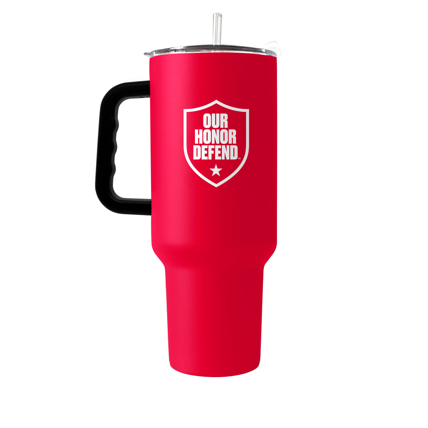 Ohio State Our Honor Defend Shield 40oz Powder Coat Tumbler - Logo Brands