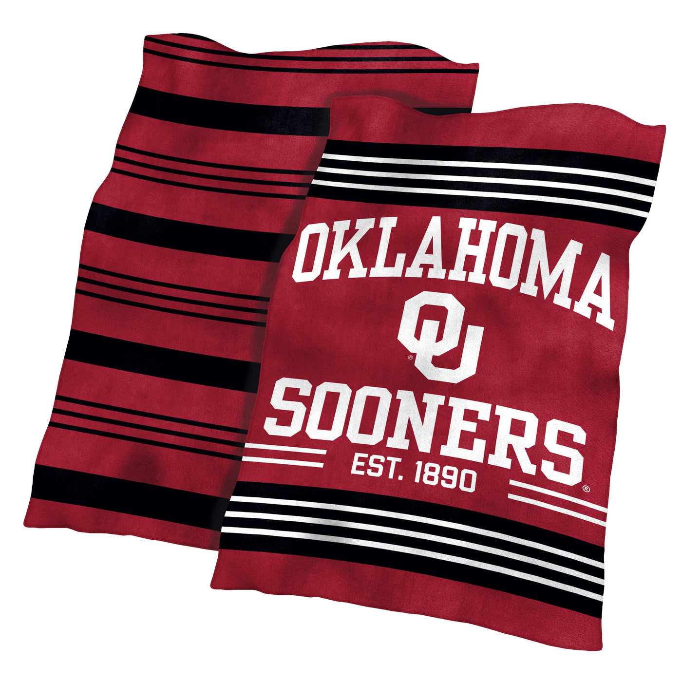 Oklahoma Colorblock Plush Blanket