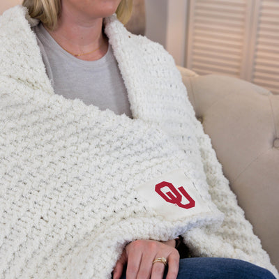 Oklahoma Cable Knit Throw 50x60