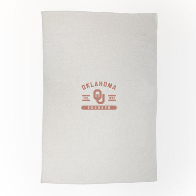 Oklahoma Oatmeal Sweatshirt Blanket
