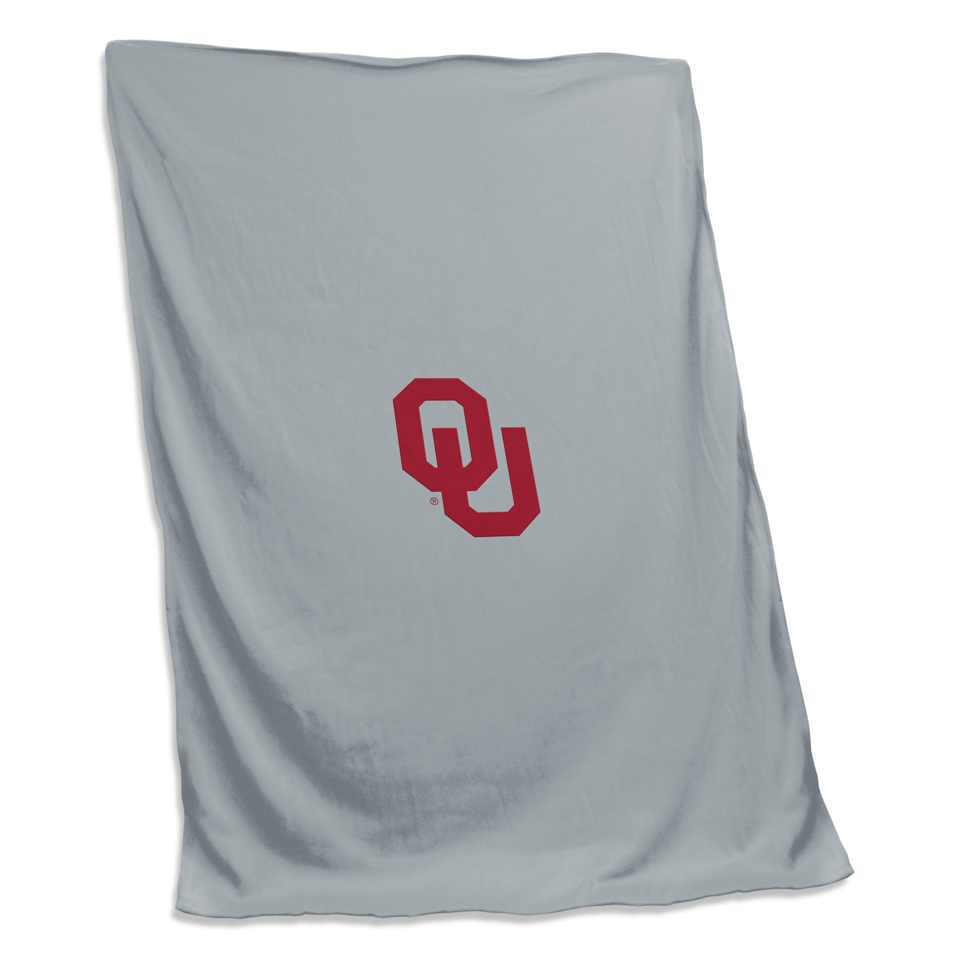 Oklahoma Gray Sweatshirt Blanket (Screened)