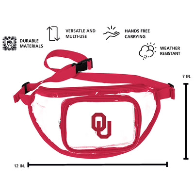 Oklahoma Clear Fanny Pack