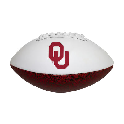 Oklahoma Official-Size Autograph Football - Logo Brands
