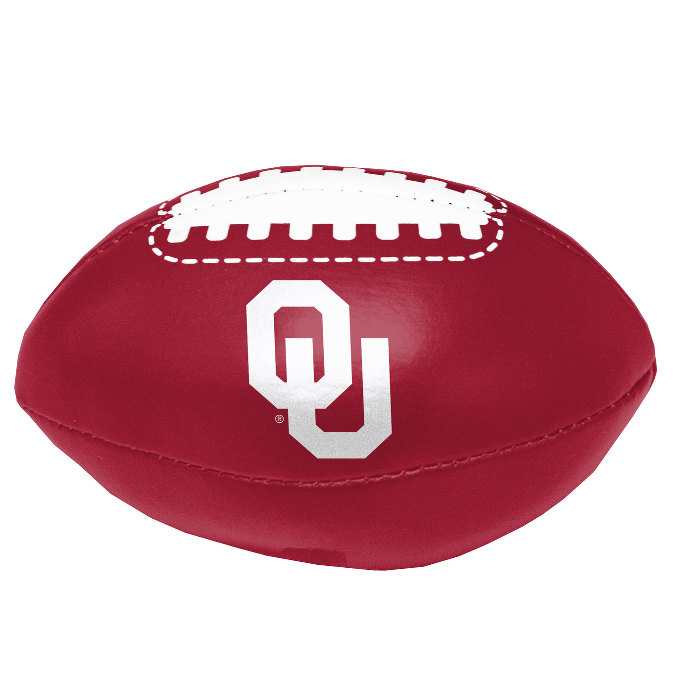 University of Oklahoma Cardinal Micro Soft Football f/ Primary Logo