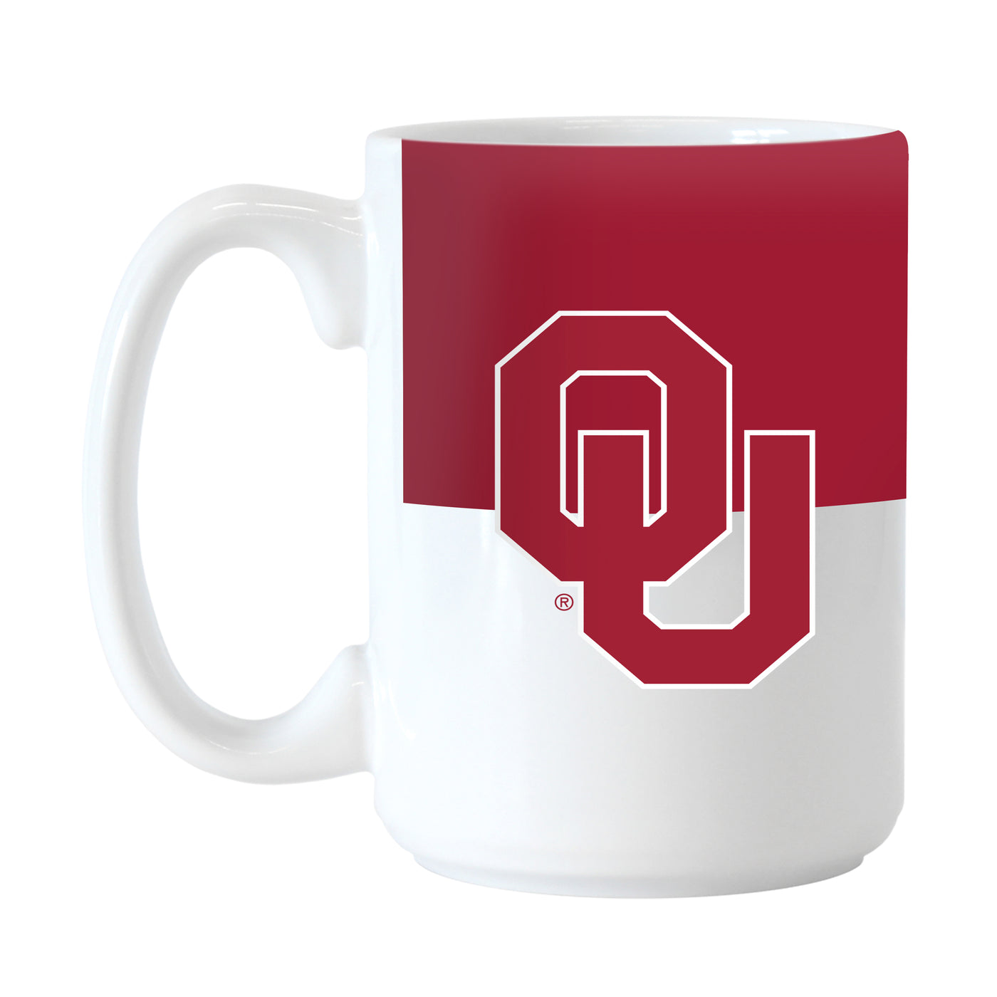 Oklahoma 15oz Colorblock Sublimated Mug