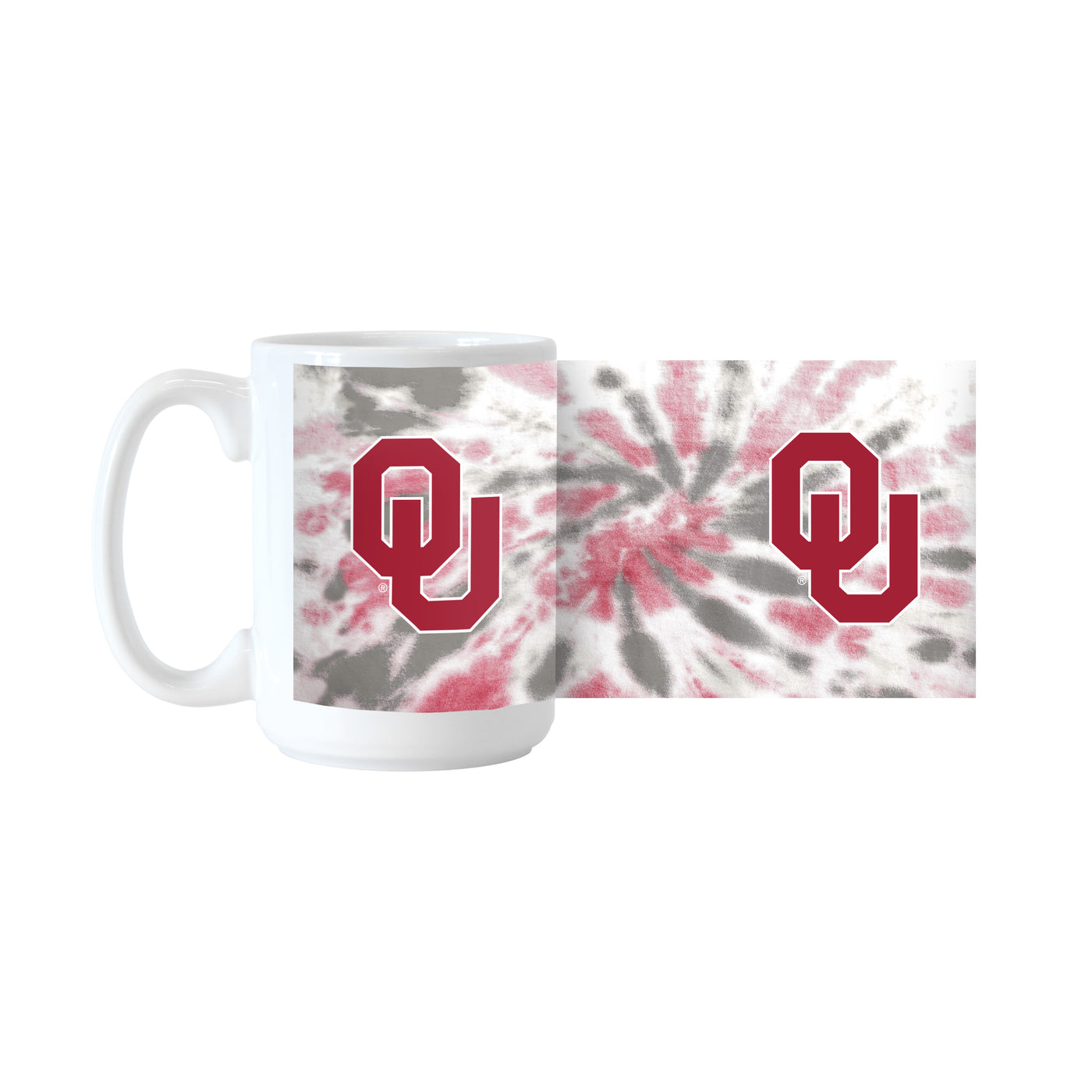 Oklahoma 15oz Tie Dye Sublimated Mug