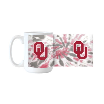 Oklahoma 15oz Tie Dye Sublimated Mug