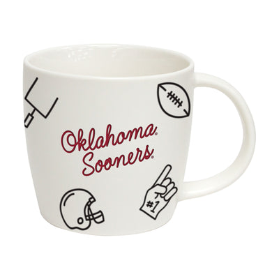 Oklahoma 18oz Playmaker Mug - Logo Brands