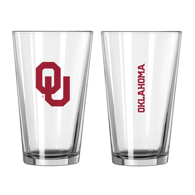 Oklahoma 16oz Gameday Pint Glass