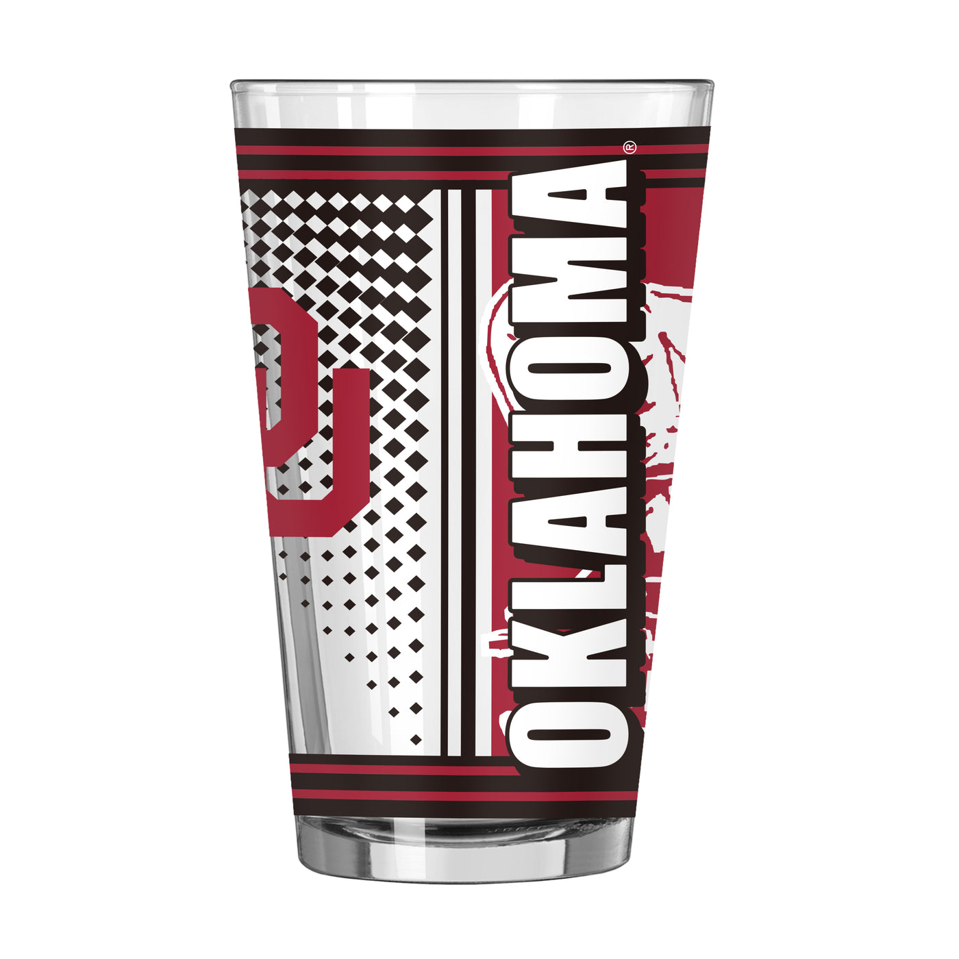 Oklahoma 16oz Hero Pint Glass