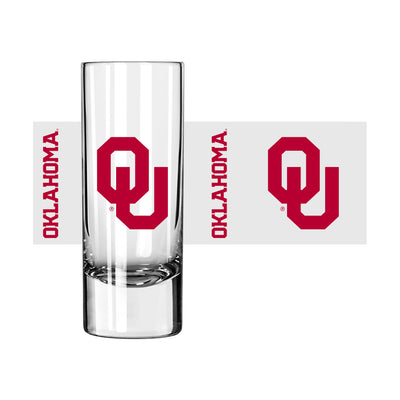Oklahoma 2.5oz Gameday Shooter Glass