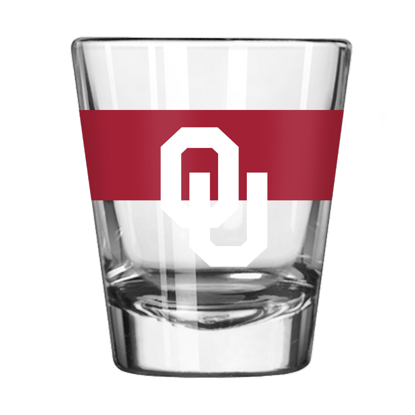 Oklahoma 2oz Colorblock Shot Glass