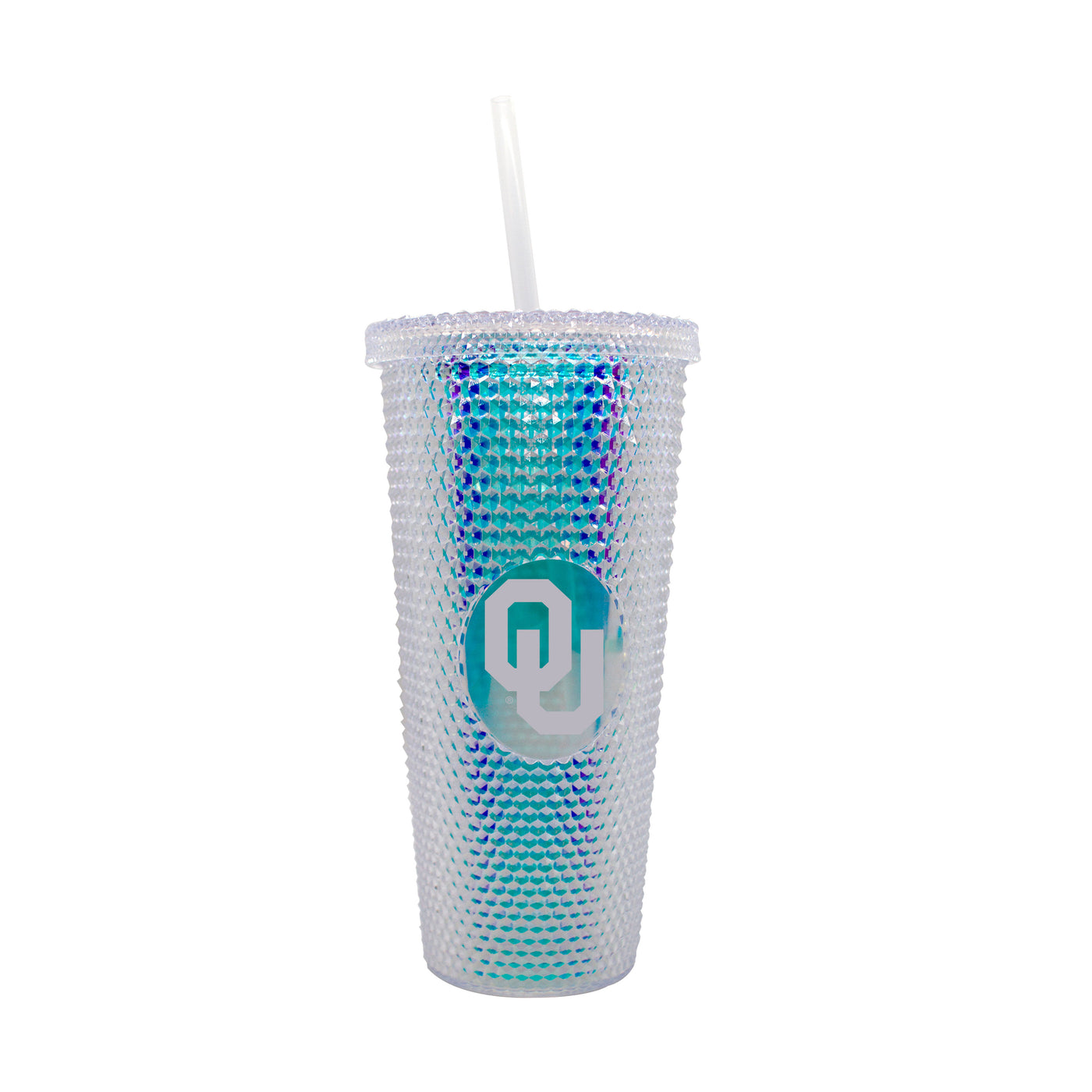 Oklahoma 24oz Iridescent Studded Tumbler - Logo Brands