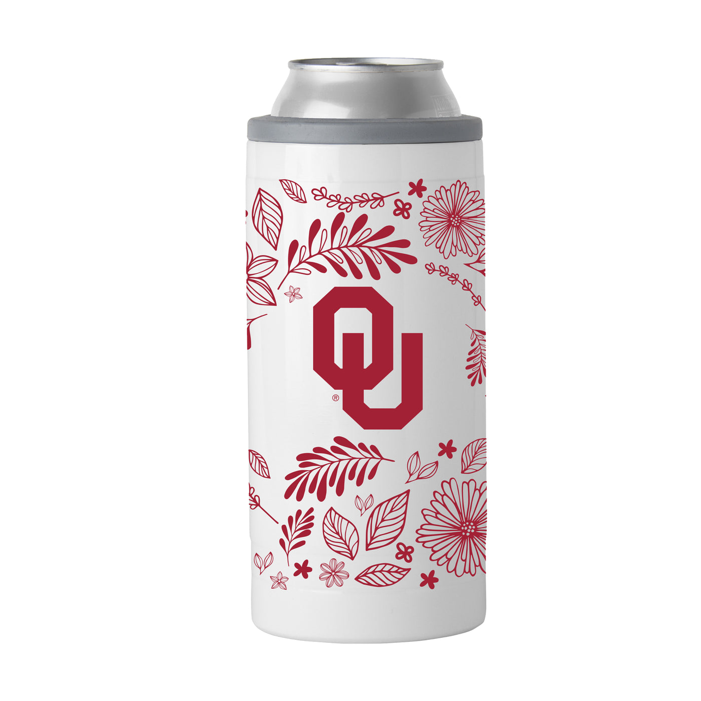 Oklahoma 12oz Botanical Slim Can Coolie