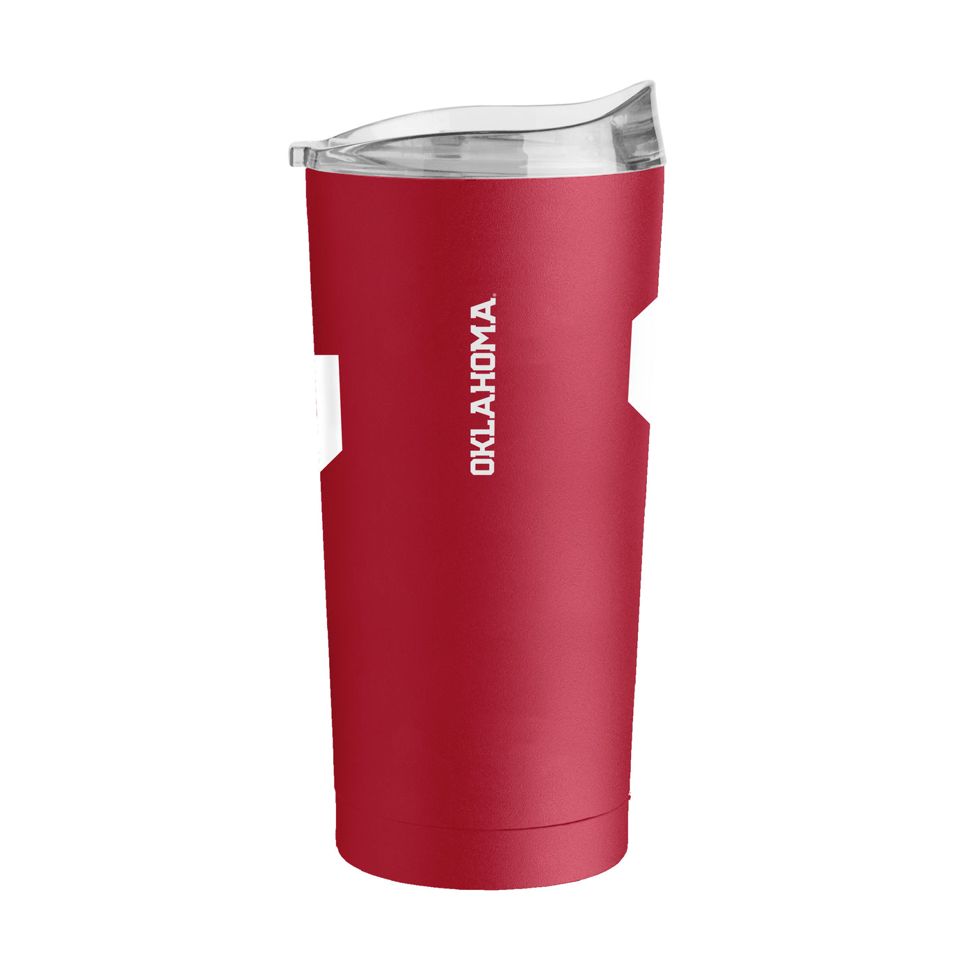Oklahoma 20oz Flipside Alt Logo Powder Coat Tumbler