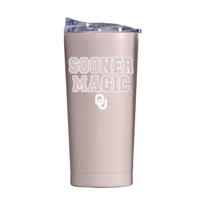 Oklahoma 20oz Stencil Powder Coat Tumbler