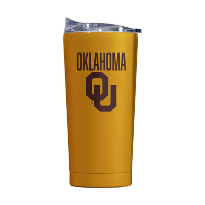 Oklahoma 20oz Huddle Powder Coat Tumbler - Logo Brands