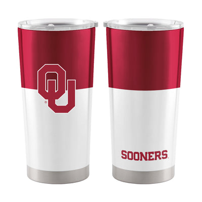 Oklahoma 20oz Colorblock Stainless Tumbler - Logo Brands